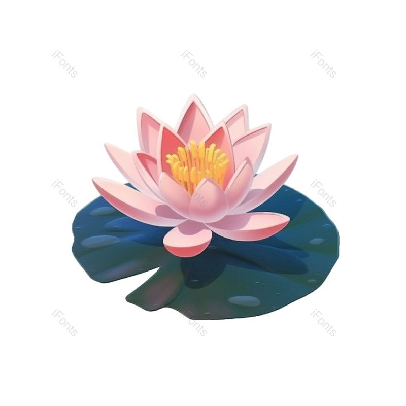 叶子图片,装饰元素,荷花PNG,夏天免抠素材